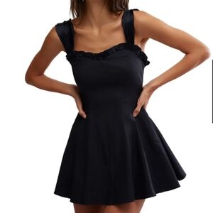 Free People Black Mini Dress